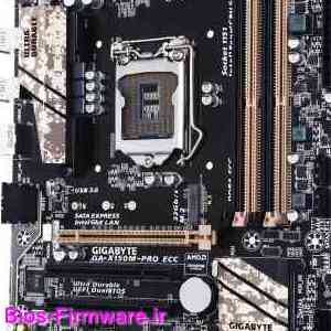 دانلود فایل آپدیت بایوس ، فریمور مادربرد گیگابایت Gigabyte GA-X150M-PRO ECC rev.1.0 Bios firmware
